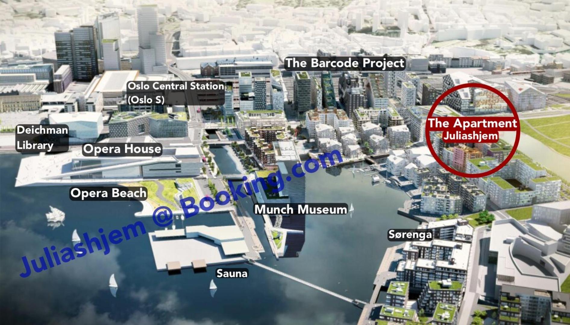 Bjorvika Opera & Munch Area - By The Sea & In The City, Near Oslo Centralstation מראה חיצוני תמונה